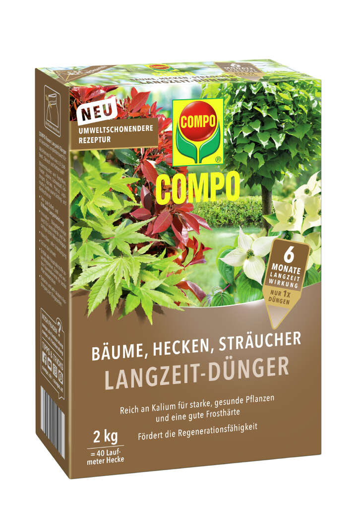 COMPO Bäume, Hecken, Sträucher Langzeit-Dünger